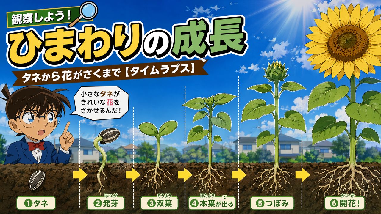 海角海角-向日葵生长全程海角 | 种子到开花延时摄影